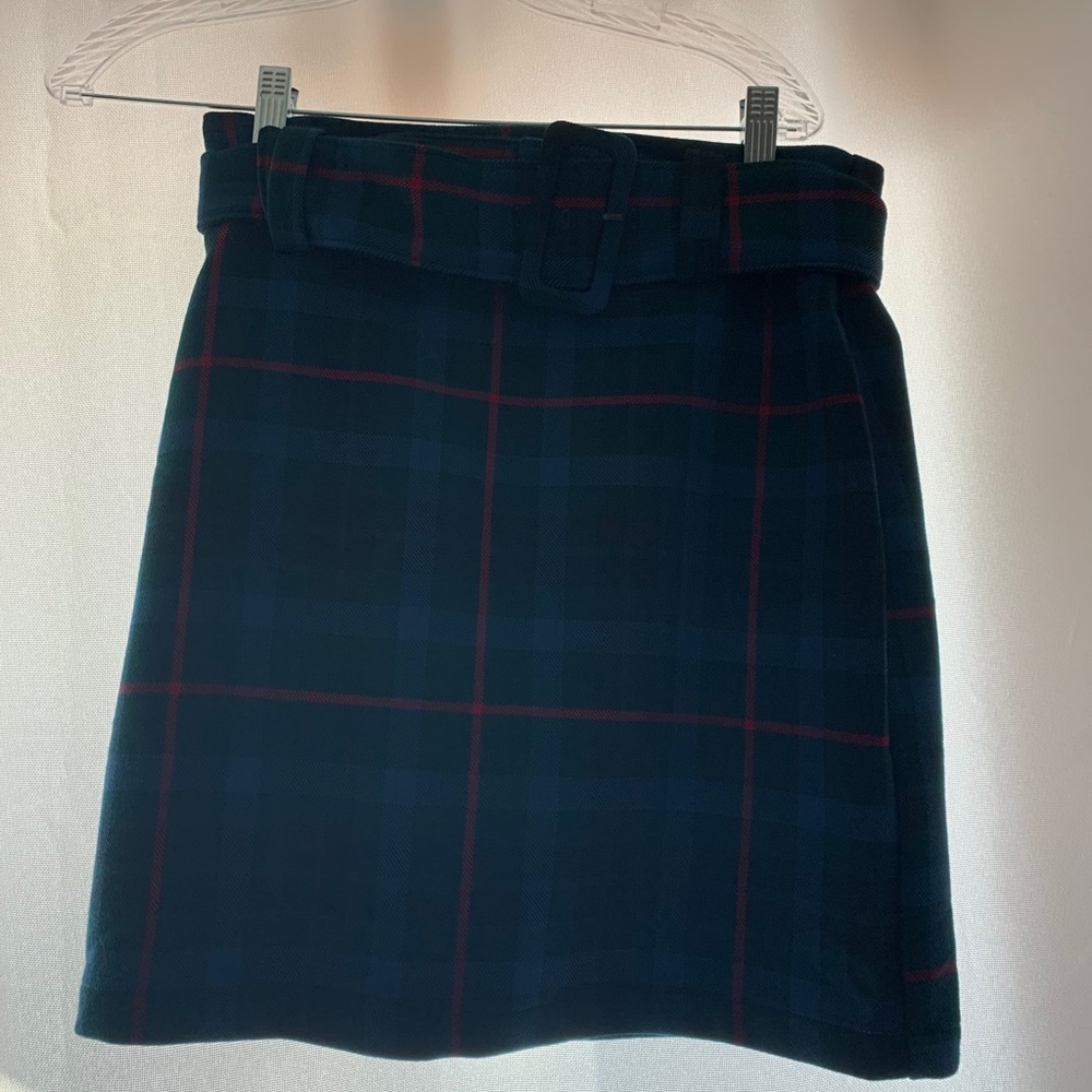 Plaid skirt